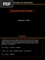 04 Movimento Dos Planetas Astronomia