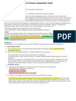 AL4 Pressure Regulation Fault 2