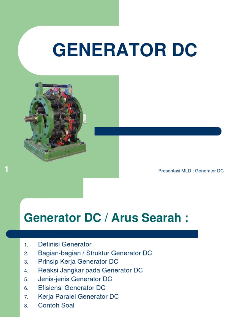 Generator Dc