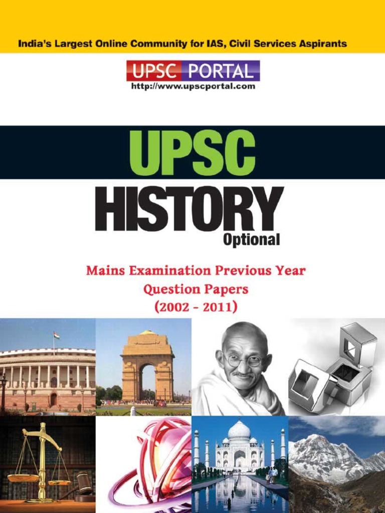 UPSC IAS Mains LAST 10 Year Papers History Optional PDF | PDF | British ...