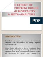 THE EFFECT OF DYSLIPIDEMIA DRUGS ON CAD MORTALITY - Metaanalysis.pptx