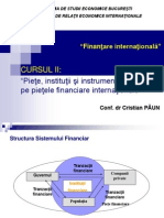 Cursul 2 Instrumentele Pietele Institutiile