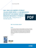 h8849 Esrp vnx5300 20k 1 5gb Exchange 2010