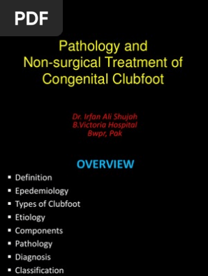 Ctev Congenital Club Foot Pdf Foot Lower Limb Anatomy