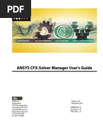 ANSYS CFX-Solver Manager Users Guide