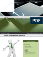 INTRODUÇÃO À COMPUTAÇÃO - Noções Básicas de Informática