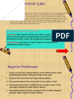 Bahasa Ilmu, Perpaduan, Pengantar1