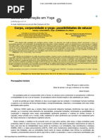 Corpo, Corporeidade e Yoga