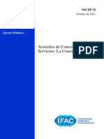 Nicsp 32 Acuerdos de Concesión de Servicios La Concedente - 0