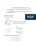 Center of Gravity Handout