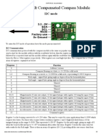 CMPS10 I2C Documentation