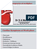 My Experiances of Cardiac Emergancy at Workplace