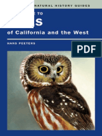 Field Guide to Owls of California and the Westby Hans J. Peeters