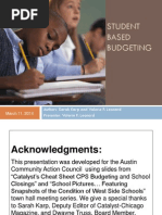 Presentation To The Austin CAC