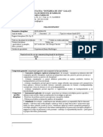 Fisa Disciplinei - Biofarmacie