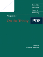 Augustine on the Trinity