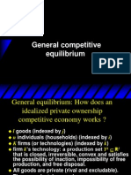 General Competitive Equilibrium