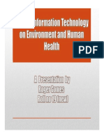 roleofinformationtechnologyonenvironmentandhumanhealth-130816041243-phpapp01