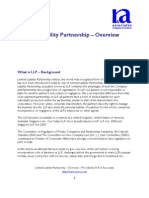 Limited Liability Partnership Overview