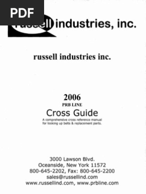 Prb Drive Belt Cross Reference Electronic Engineering Mechanical Engineering