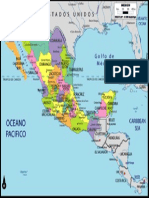 Mexico Con Division Politica