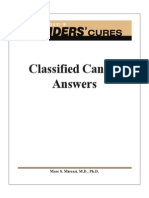 01 Classified Cancer Answers