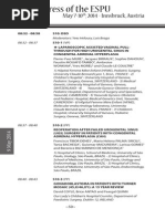 Download ESPU - 25th Anniversary Congress - Program - Friday 9 May 2014 by European Society for Paediatric Urology SN212129218 doc pdf