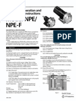 GouldsPump Model NPE NPE+F