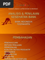 Download Analisis Penilaian Kesehatan Bank by sasyaquiqe SN21213279 doc pdf