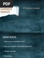 My Qualitative Research