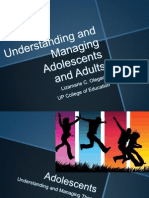 Managing Adolescents and Adults
