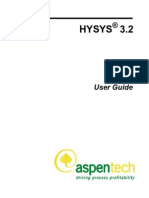 Hysys 3-2 User Guide 2 PDF