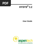 Hysys 3-2 User Guide 2 PDF