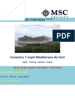 Oferta Speciala MSC Cruises MSC Fantasia 48 320