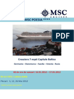 Oferta Speciala MSC Cruises MSC Poesia 48 Ore 605