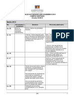 Calendario Académico 2014-1