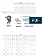 REG NINJA Study Planner