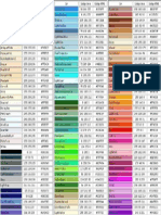 Tabla de Colores Con Java y HTML