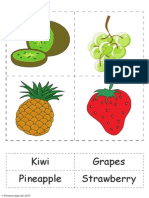 Kiwi Grapes Pineapple Strawberry: © Primary Leap Ltd. 2010