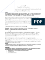 grade 8 lesson 4 rate ratio  proportions