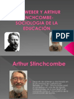 Max Weber y Arthur Stinchcombe - Sociologia de La