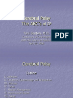 Cerebral Palsy The ABC's: of CP