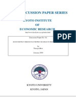 Monocentric X Policentric Models