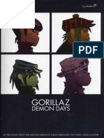 18363268 Gorillaz Demon Days Songbook