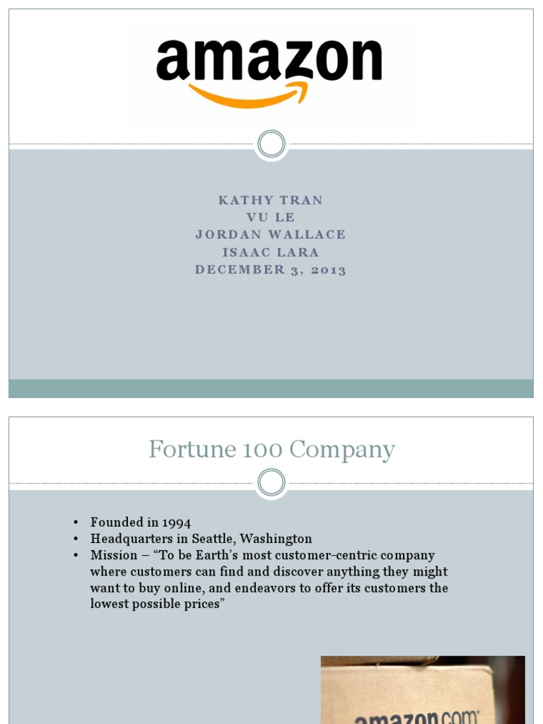 Amazon Supply Chain Overview and Insights | PDF