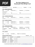 Download The Wine Making Guys Homemade Wine Recipe Card by Scott Young SN21219210 doc pdf