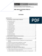 Informe Deuda Publica 2012