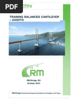 RM E Balanced Cantilever AASHTO