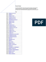 Survey Bible Reading Plan