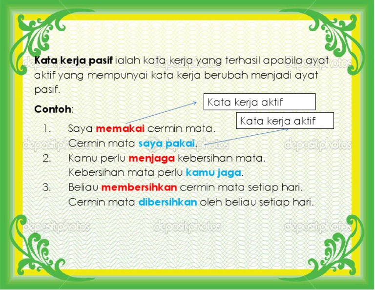 Kata Kerja Pasif Pdf